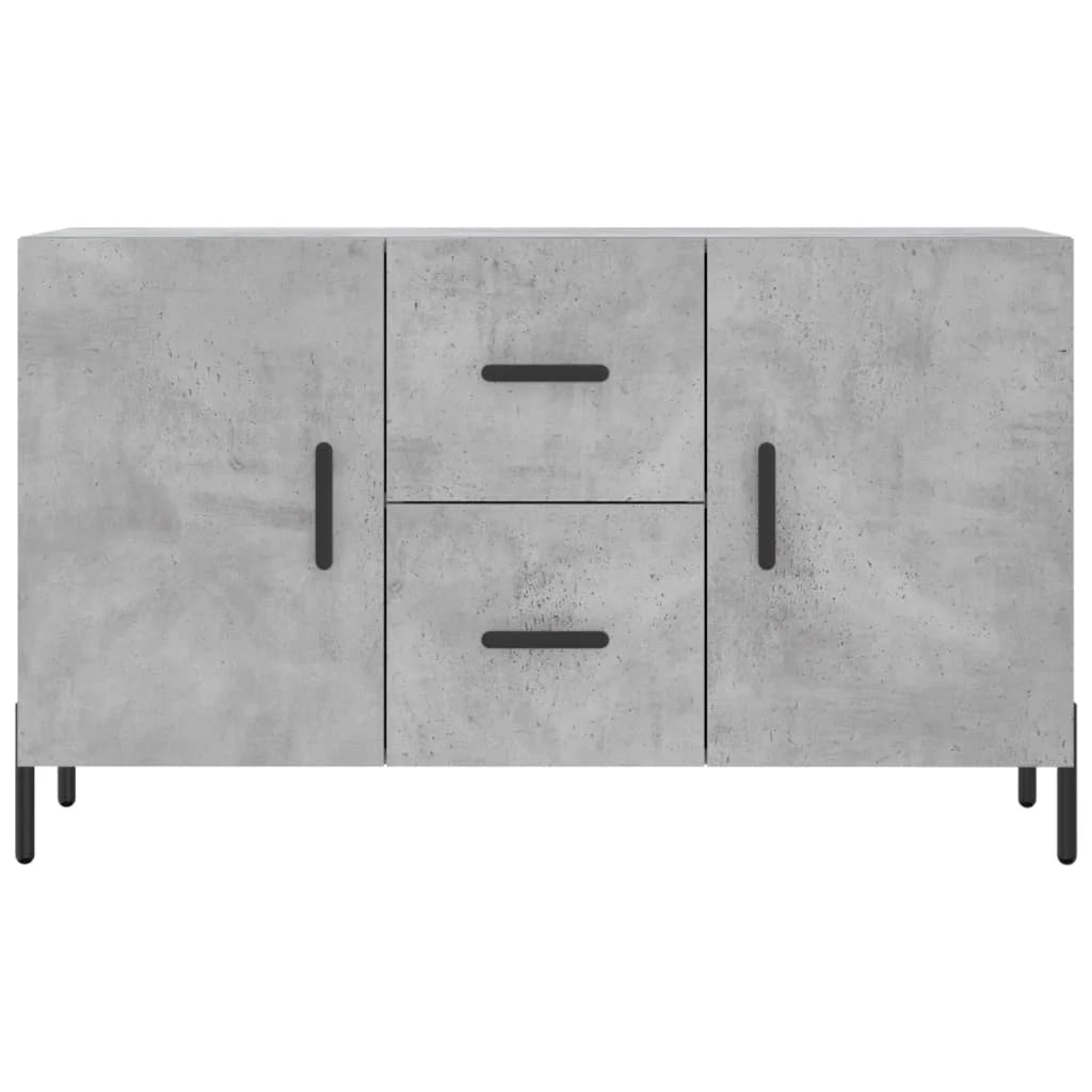 Buffet credenza cassettiera armadio mobile contenitore organizer per cucina soggiorno salotto 100 x 36 x 60 cm legno ingegnerizzato grigio 02_0031829