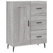 Credenza | Madia | Buffet da pranzo | Armadio da pranzo Grigio Sonoma 69,5x34x90 cm in Legno Multistrato