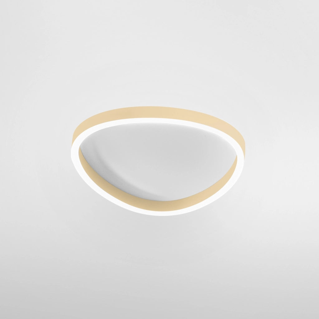 Ecaris P/P Lampada a soffitto 38W+8W LED 2200-2300lm CCT 3000K/4000K Dimmerabile in Alluminio New Beige - Gealuce