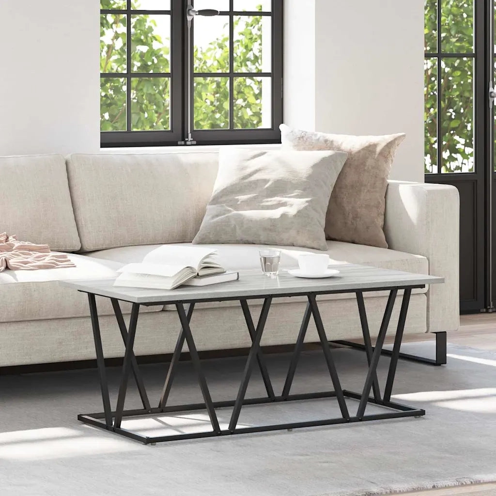 Tavolino da salotto Grigio 100 x 50 x 40 cm 869711