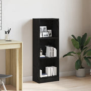 Libreria Rovere Nero 40x24x109 cm in Truciolato 862452