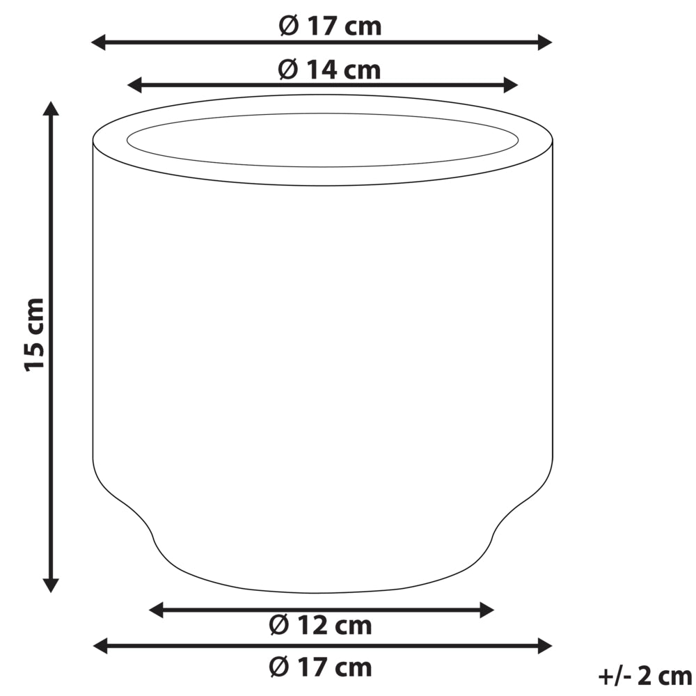 Vaso per fiori decorativo in gres porcellanato bianco e blu con motivo floreale impermeabile