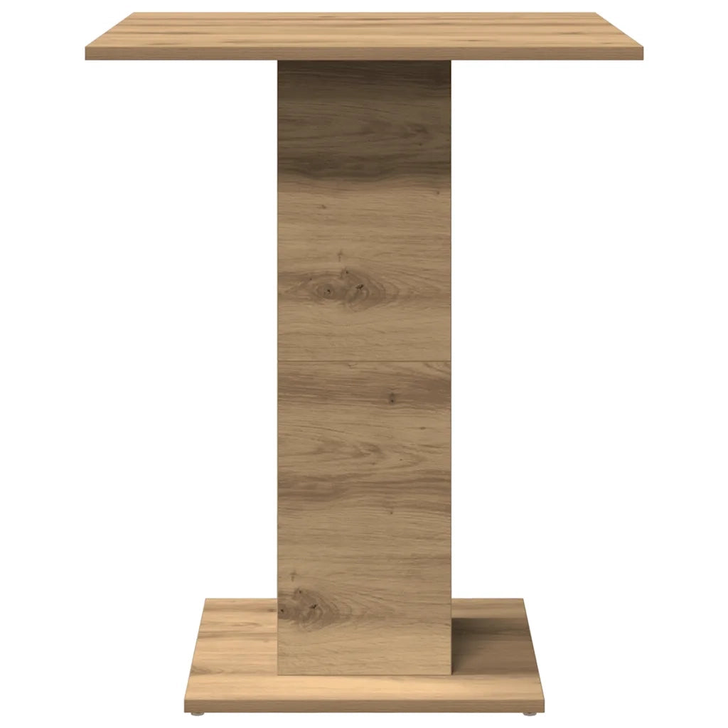vidaXL Tavolo da Bistrot Rovere Artigianale 60x60x75 cm in Truciolato
