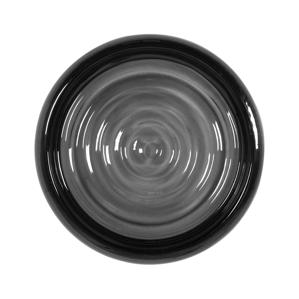 Set di 2 lampade da parete per esterni in alluminio grigio, design moderno, per giardino e terrazza