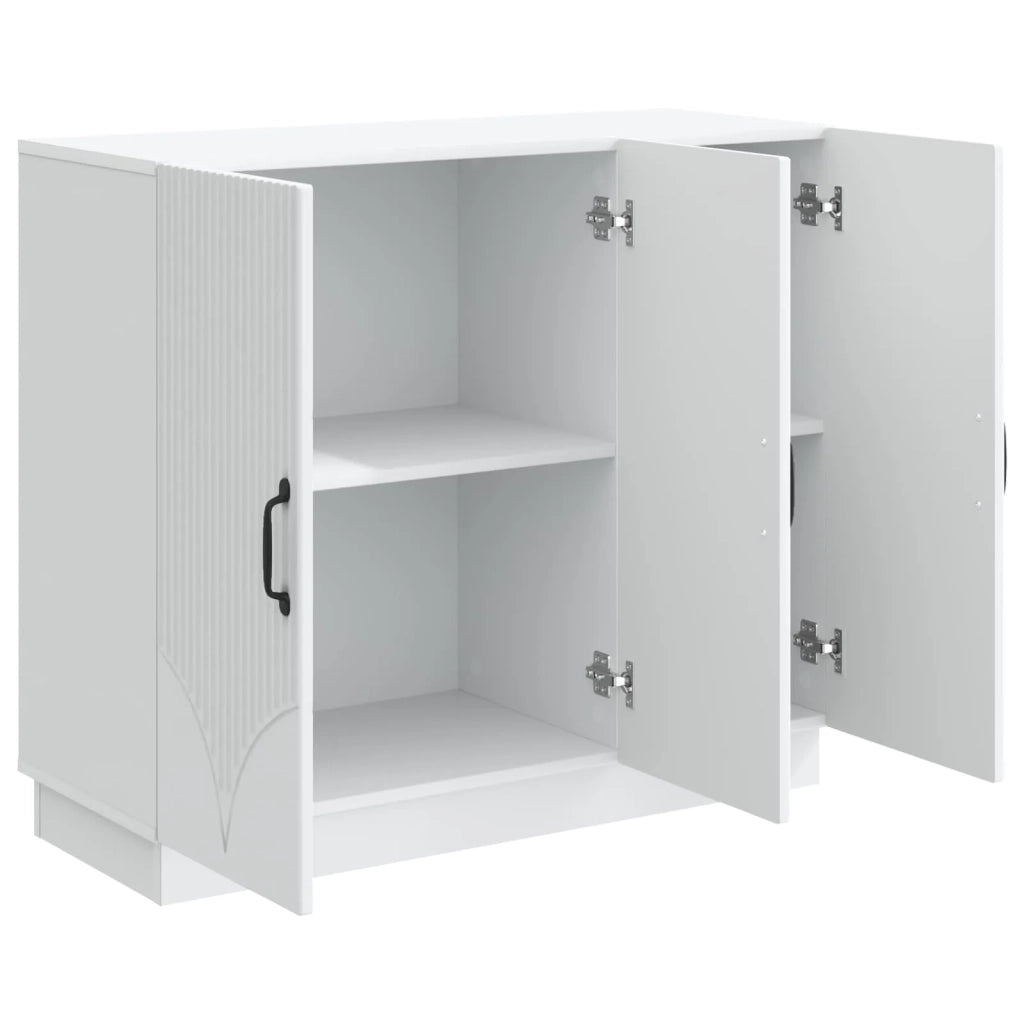 Credenza Bianco 89 x 34,5 x 77 cm Legno ingegnerizzato 895335
