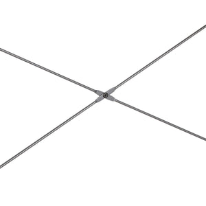 Oscar - scrivania in legno e metallo con cassetto - 100x48x76 cm