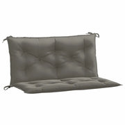 Cuscini Panca Giardino 2 pz | Cuscini per sedie Grigio Scuro M¨¦lange 100x50x7 cm