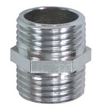 IDRO NIPPLES OTTONE CROMATO 3/4 M+M A5300 confezione da PEZZI 10