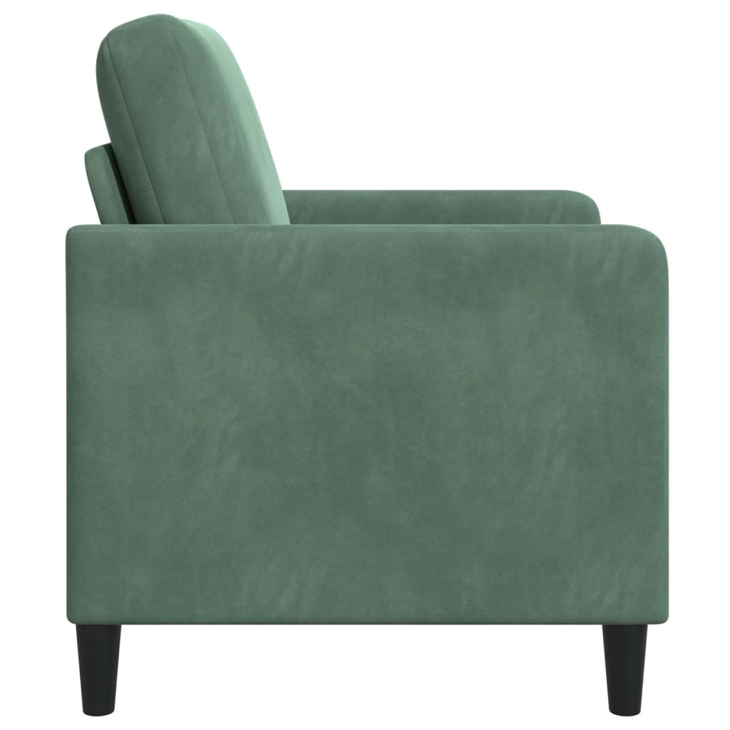 Divano con Storage Verde Mare 122 x 78 x 87 cm Poliestere 42036916