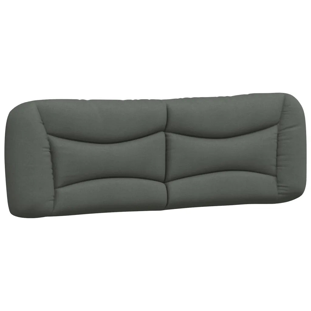 Cuscino Testiera Hvar Grigio Scuro 160 cm in Tessuto CFW4292350
