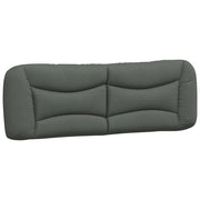 Cuscino Testiera Hvar Grigio Scuro 160 cm in Tessuto CFW4292350