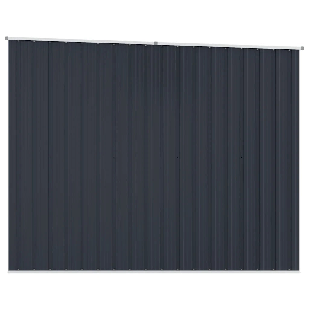 Capanno da Giardino Antracite 195x198x159 cm in Acciaio Zincato 46255