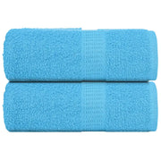 Asciugamani Sapone 2 pz Turchesi 30x30 cm 360 g/mÂ² 100% Cotone