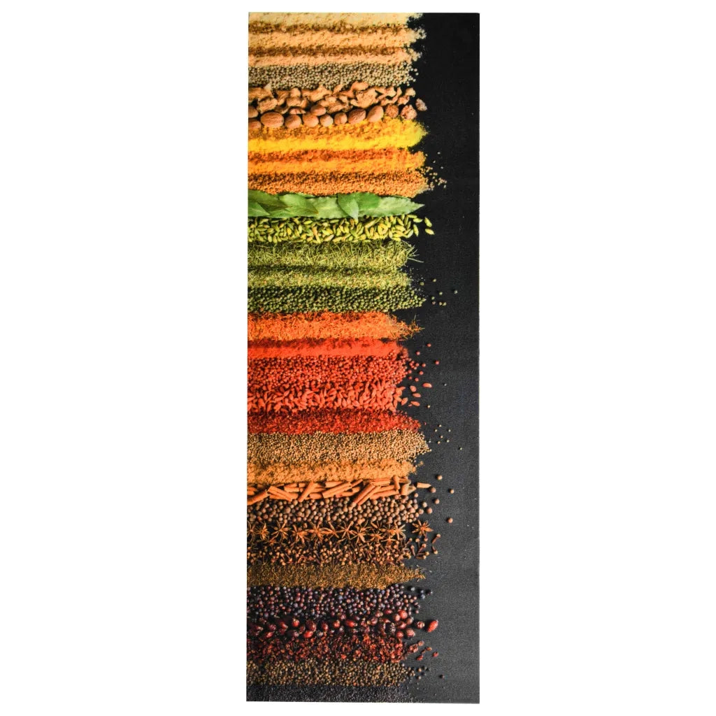 Tappetino da Cucina Lavabile Spezie 60x300 cm 315954