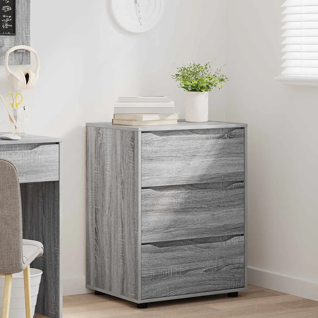 Armadio Grigio Sonoma 60 x 48 x 81 cm Legno multistrato