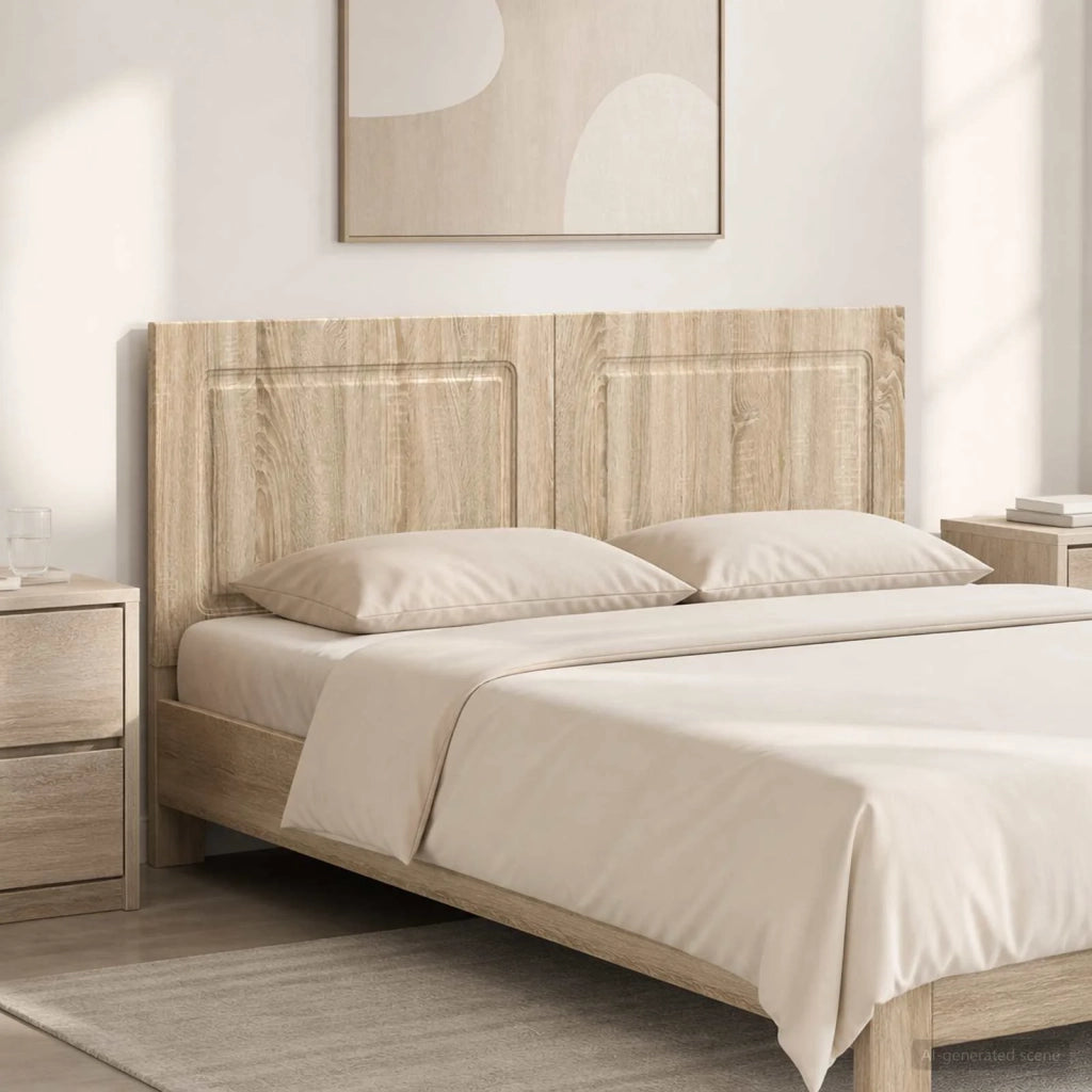 Testiera da Muro UTRECHT Rovere Sonoma Legno ingegnerizzato 897837