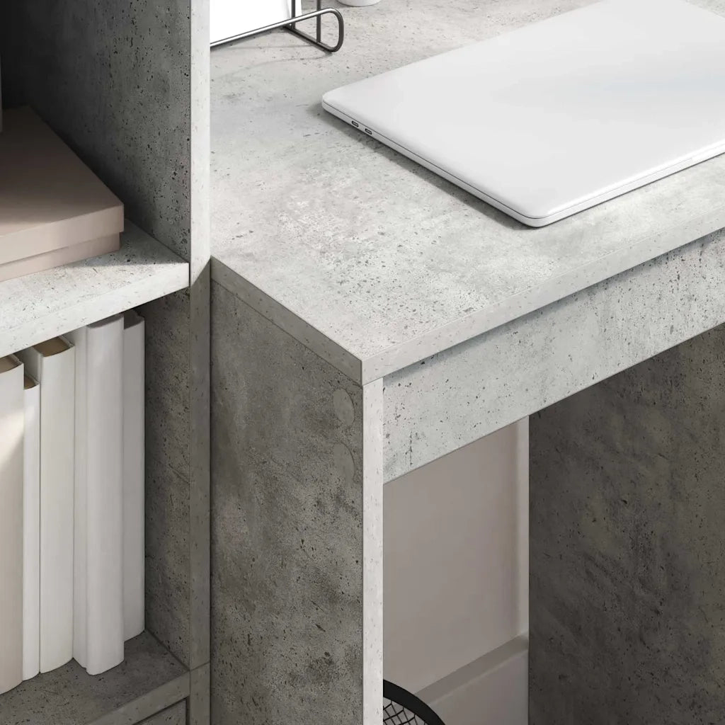 Scrivania Grigio cemento 60 x 50 x 76 cm 869413