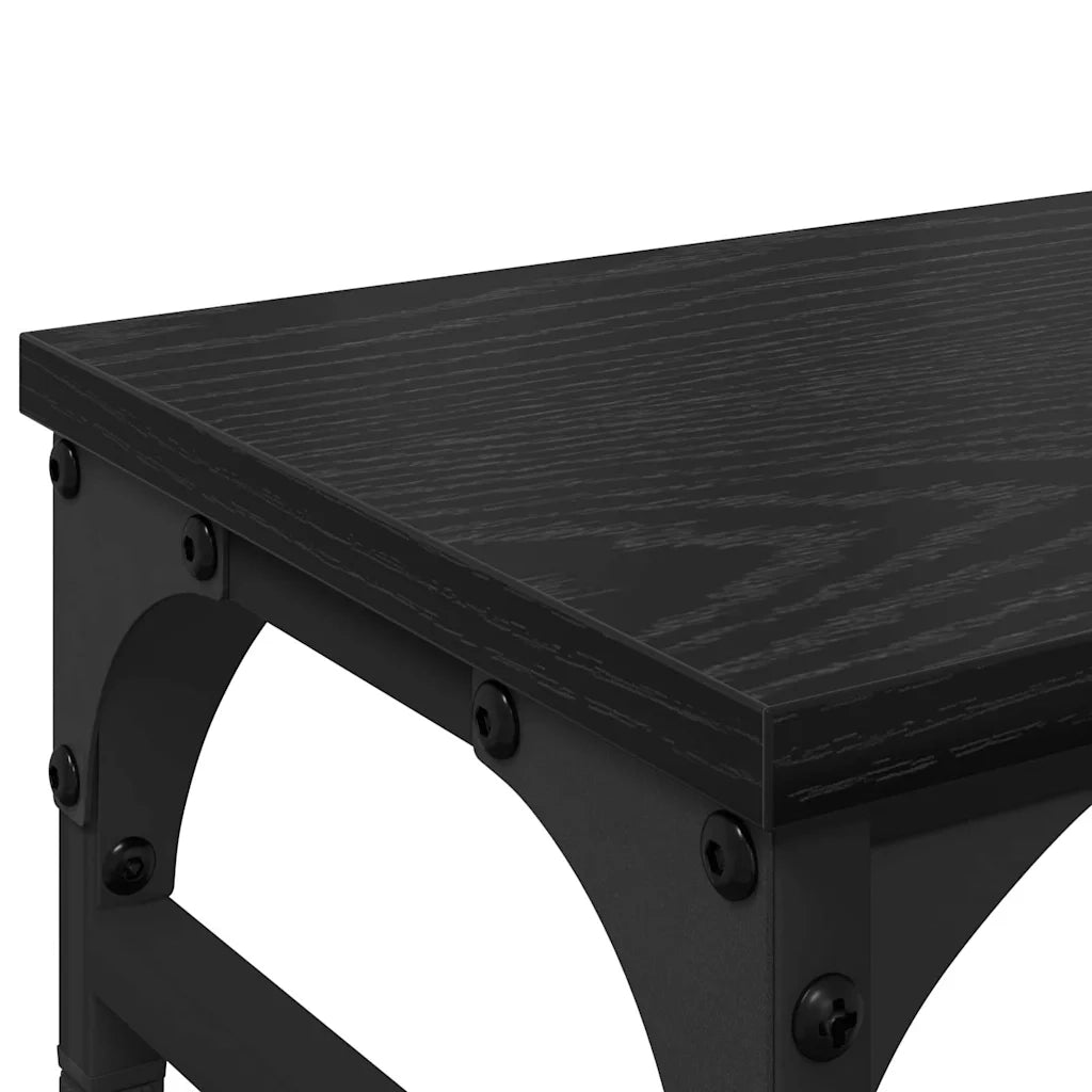 Supporto per Monitor Rovere Nero 55 x 23 x 14 cm 882183