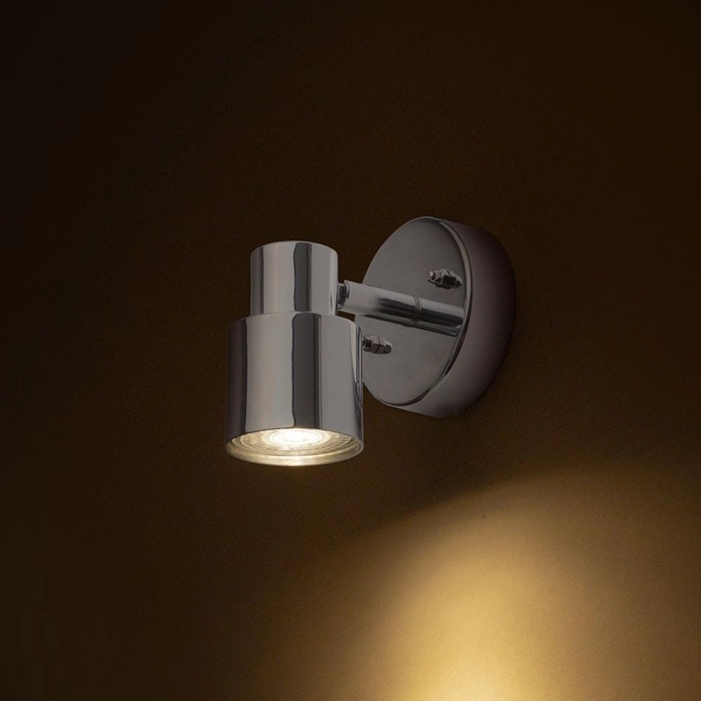 Faretto VALTO I da parete  cromo 230V GU10 LED 5W IP44