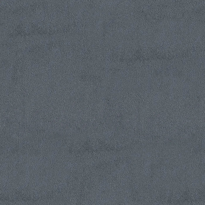 Sgabello Portaoggetti Grigio Scuro 45x45x49 cm in Velluto cod mxl 50298