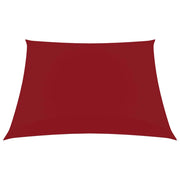 Vela ombreggiante/ombrellone quadrato 6 x 6 m in tessuto Oxford rosso 02_0009532