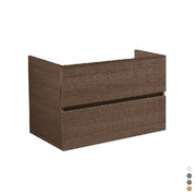 Base 2 cassetti in quercia natura cm 80x45x52 - Modello Dearum