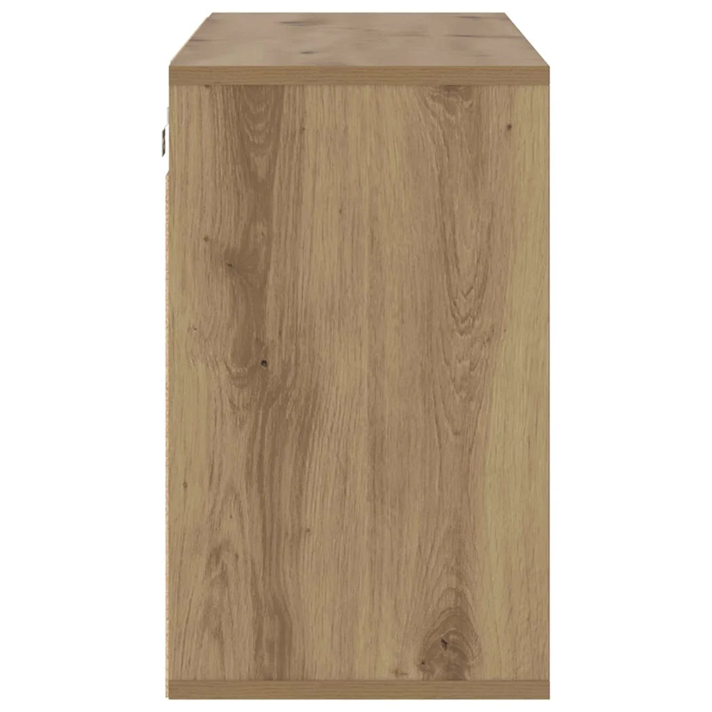 Mobile per scarpe-Scarpiera Rovere artigianale 103 x 30 x 51 cm