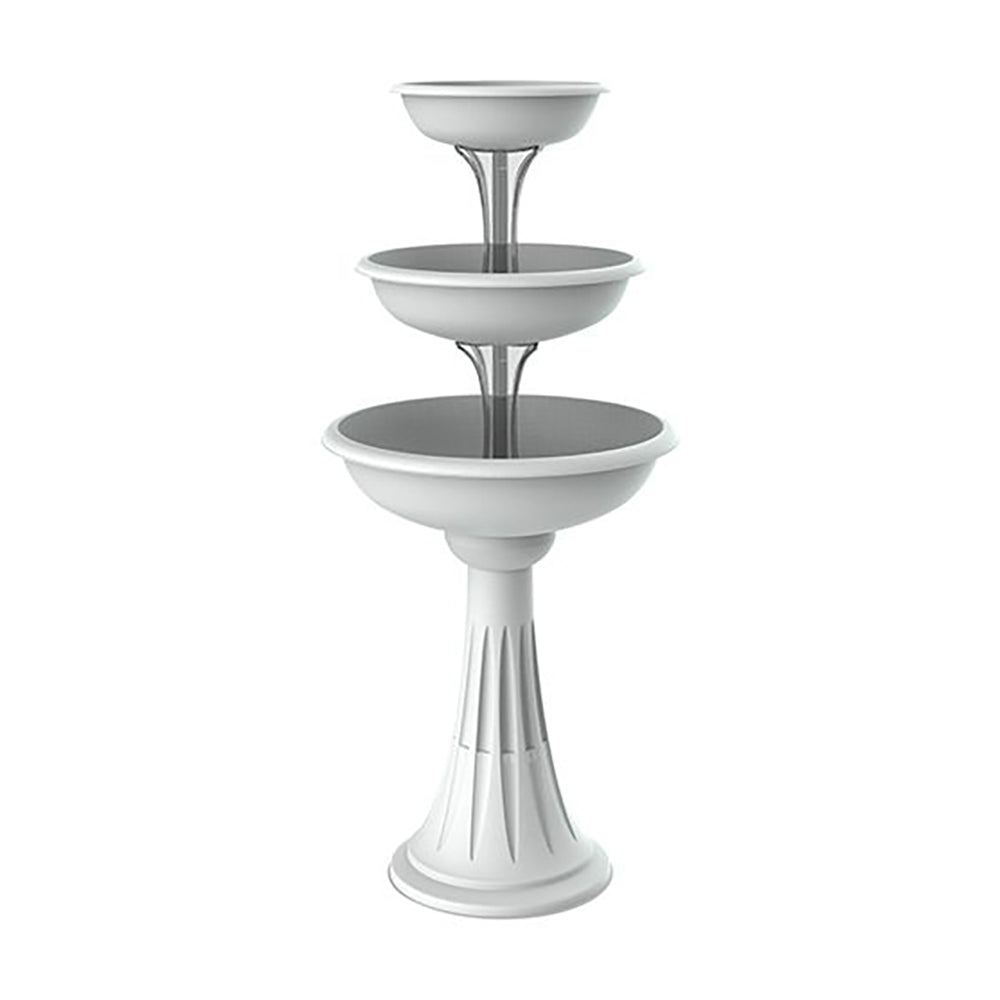 ciotola per fiori con colonna 'trevi' ã˜ cm 30/40/50 - cappuccino cod:ferx.6125262nlm