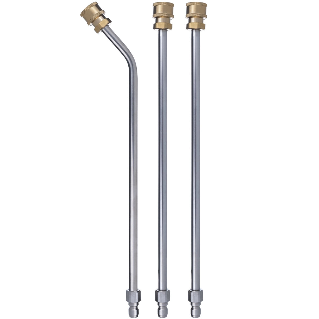 Lancia per Lavaggio Sottoscocca JetRoller Pro 7X – 7 Ugelli, 3 Lance 40 cm, Attacco Rapido 1/4", Larghezza 57 cm
