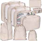Set di organizzatori per valigia e borsa - Super comodo per viaggiare - Mai più spingere e riporre - Organizzazione facile