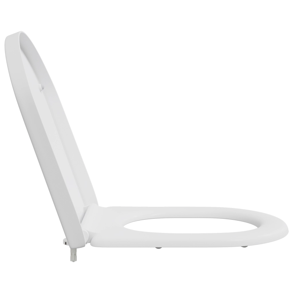 Sedile per Toilette a Rimozione Rapida con Soft Close Duroplast Bianco di