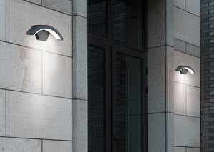 Applique da Esterno a LED in Pressofusione di alluminio Antracite