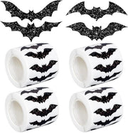 Decorazioni da Parete per Halloween - Sticker di Pipistrello - 2000 pezzi - Decorazione Indoor/Outdoor