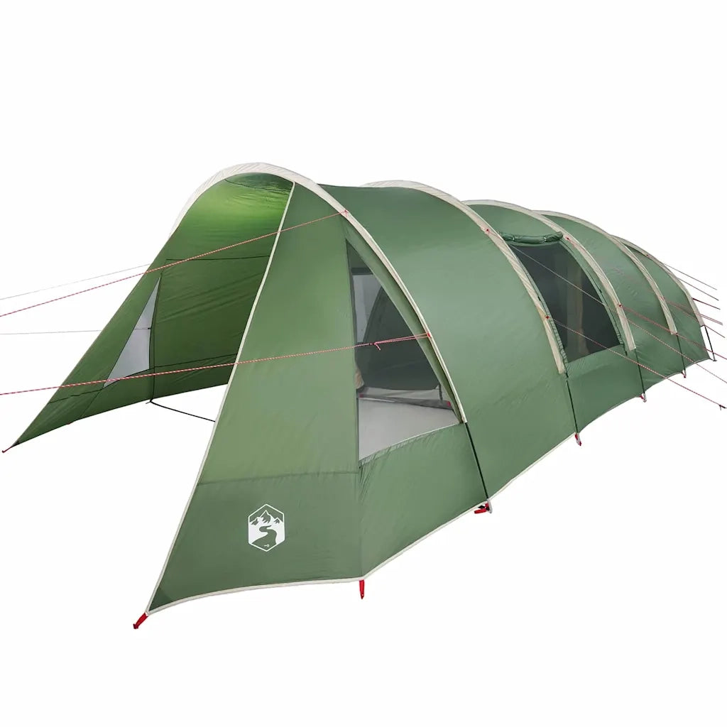 Tenda Tunnel per 6 Persone 6 persona Verde e Bianco 42004044