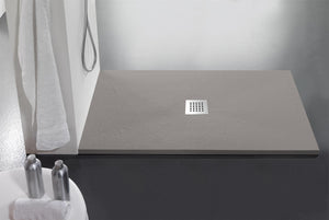 Piatto Doccia in Pietra 70x160 cm Bonussi Ardesia Stone Central Tortora