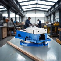 Morsa di precisione per macchinari 100 mm con base girevole Per lavori precisi Da banco