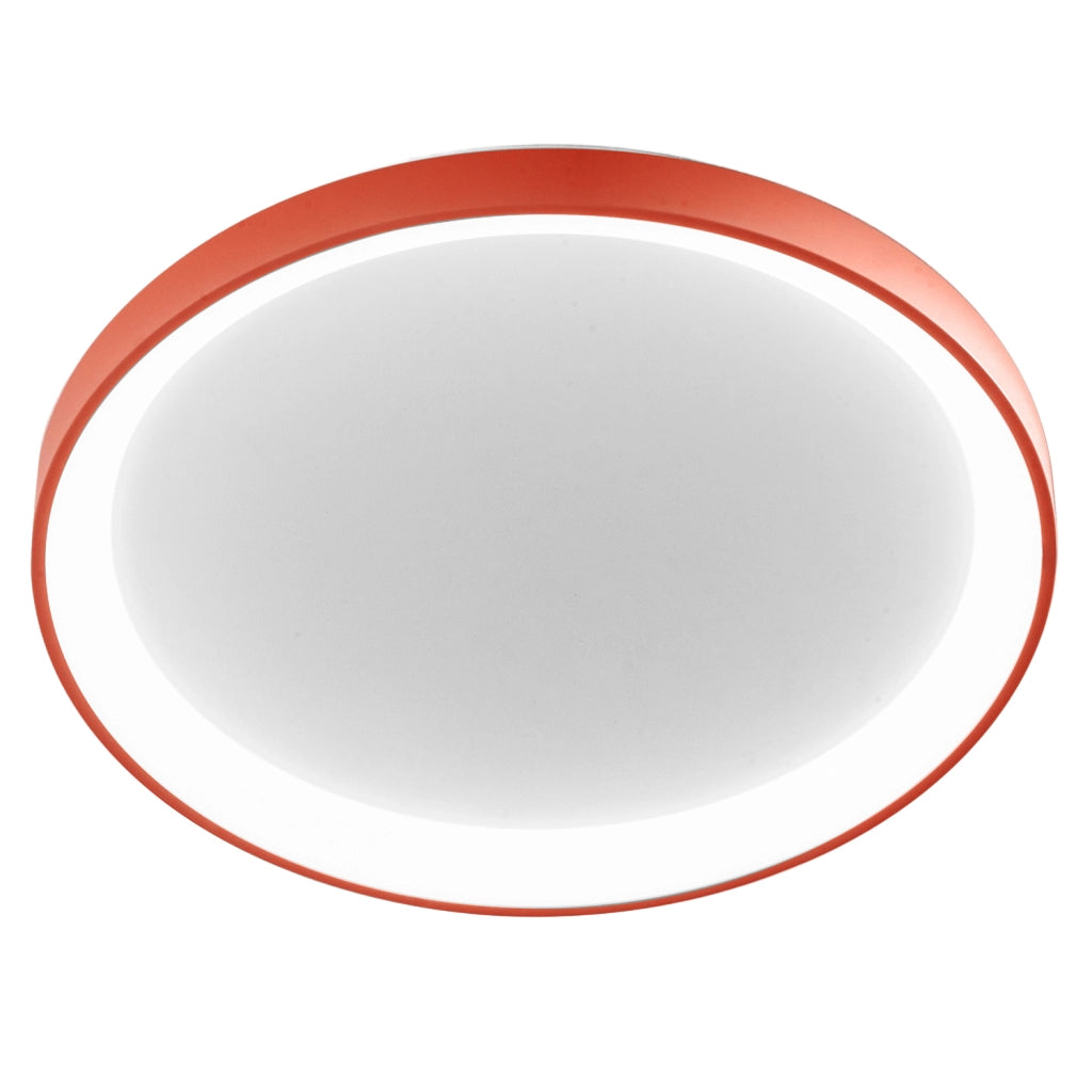Lampada a Soffitto Krizia P/S 60W 5100-5300lm Finitura Terracotta, LED Dimmerabile, Temperatura 3000K-4000K - Gealuce