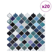 Piastrella Lanturn 20 pz Blu Verde 27 x 27 cm CFW3482044