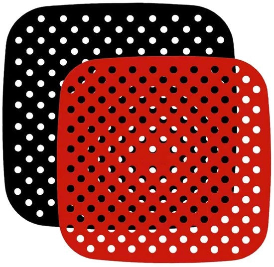 Liniere per Airfryer Riscaldabili - 2 Pezzi - Perforati