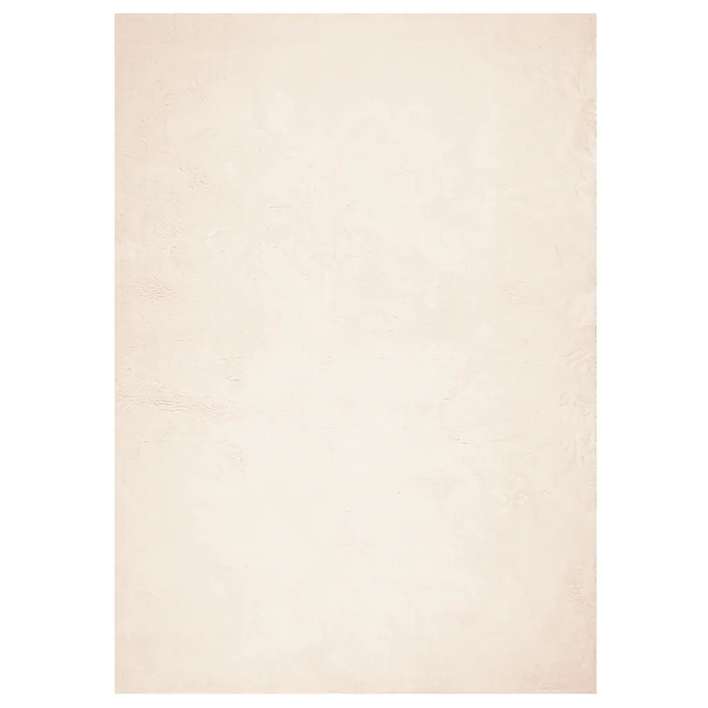 Tappeto a Pelo Corto HUARTE Morbido e Lavabile Beige 160x230 cm 375022