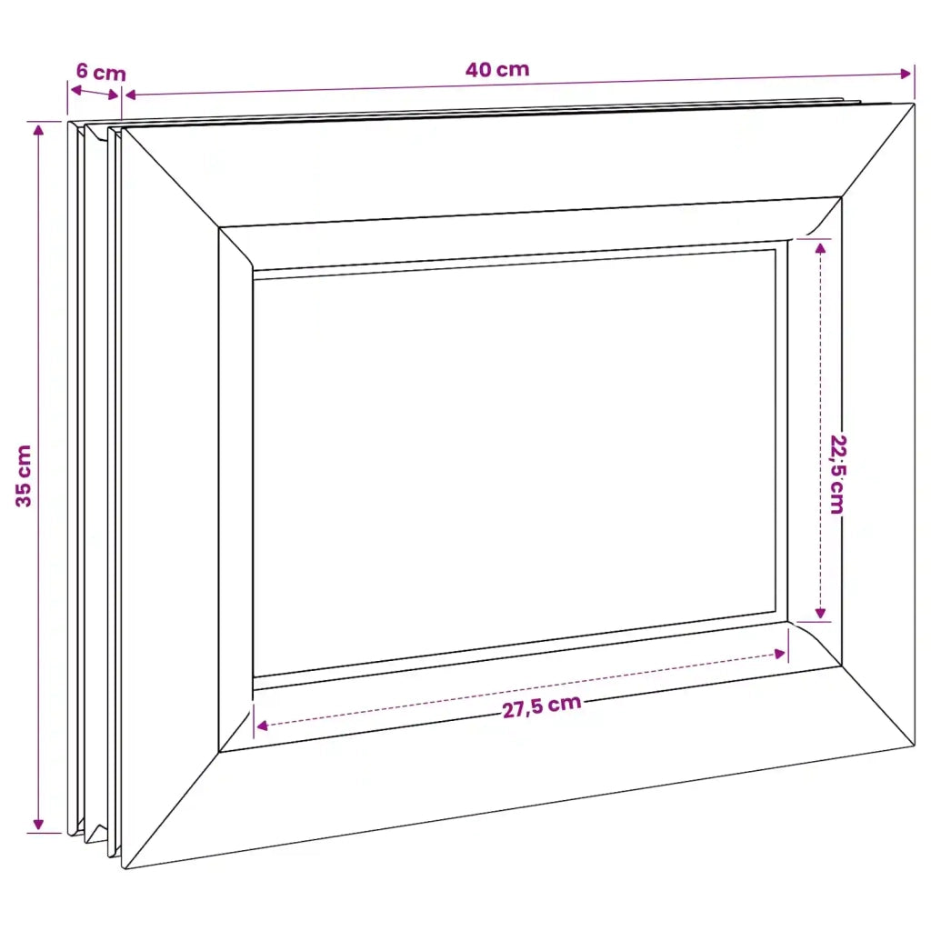 Finestra Cantina RISOR 40 x 35 cm PVC e Vetro 42047990