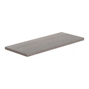 Mensola da Muro, Scaffale Legno, Mensola da Parete, Rovere Grigio Nuovo, 56x23,7x2,3 cm - Smart