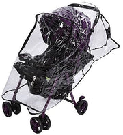 Accessorio per passeggino universale - Impermeabile - Finestrino con chiusura - Ripiegabile - PVC trasparente - Protezione contro pioggia/vento/neve - Protezione passeggino