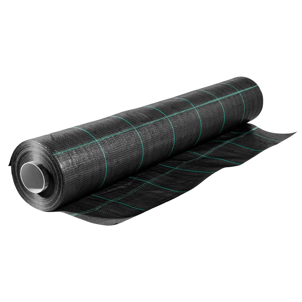 Telo Pacciamatura  Antistrappo Uv Resistente Permeabile Drenante Orto Giardino Serra Polipropilene Contro Le Erbacce Copertura Pacciamante Super Resistente Stop Erbe Infestanti 1.05x5Mt