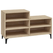 Scarpiera mobile contenitore per scarpe mobile per ingresso/corridoio/soggiorno design Sonoma 102 x 36 x 60 cm legno ingegnerizzato beige 02_0021677