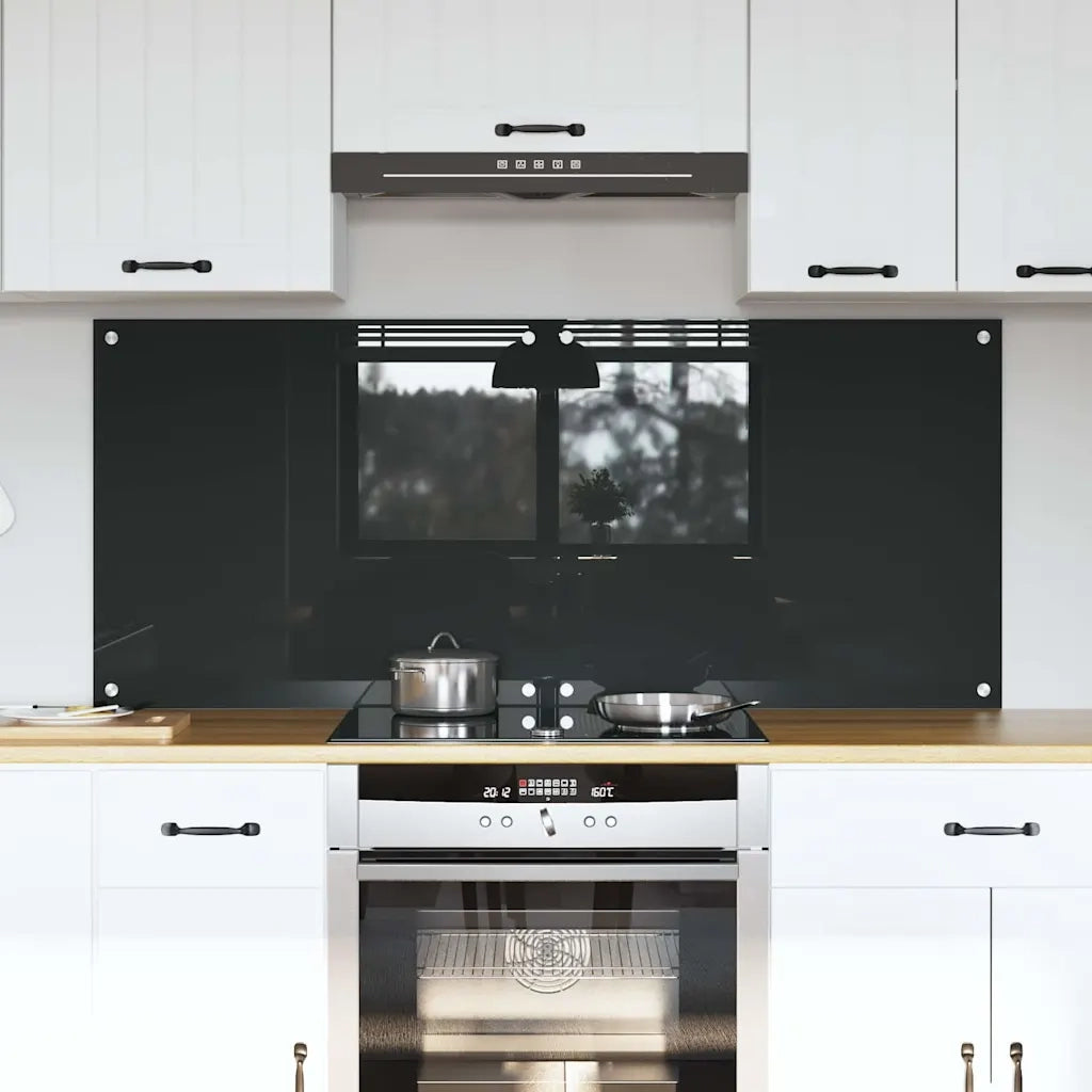 Schienale da cucina 2 pcs Grigio scuro 70 x 60 cm 3415460