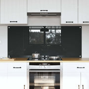 Schienale da cucina 2 pcs Grigio scuro 70 x 60 cm 3415460