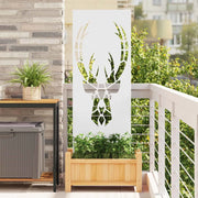 Schermo per privacy in giardino Bianco 50 x 140 cm 876330