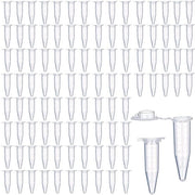 Cono centrifugo in plastica 1,5 ml - conico - tubi per contenitore - coperchio a scatto - set da 100 pezzi - tubo per laboratorio