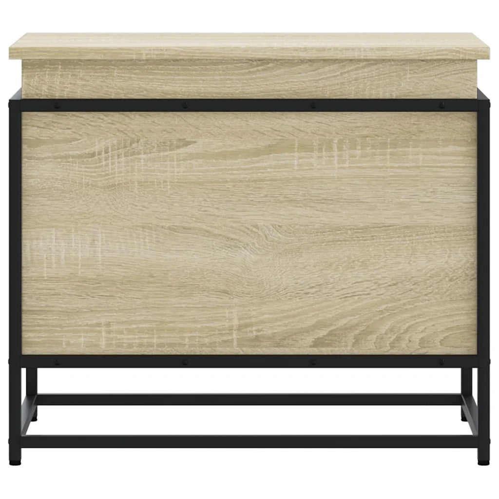Contenitore con Coperchio Rovere Sonoma 60x40x51,5cm Truciolato 848795